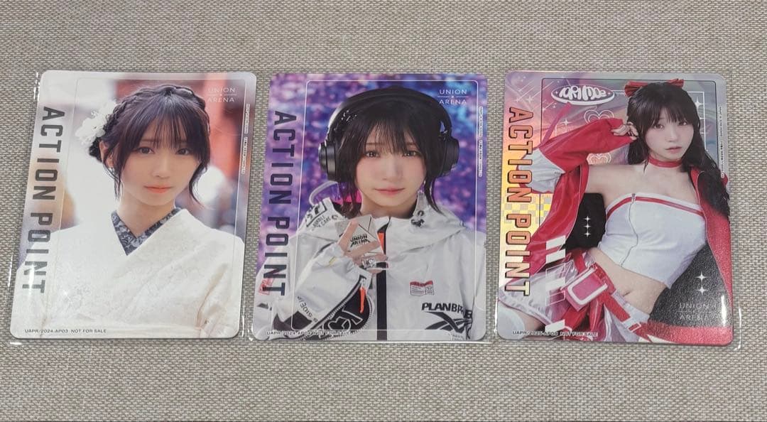 伊織もえ ACTION POINT 3種セット ユニオンアリーナ