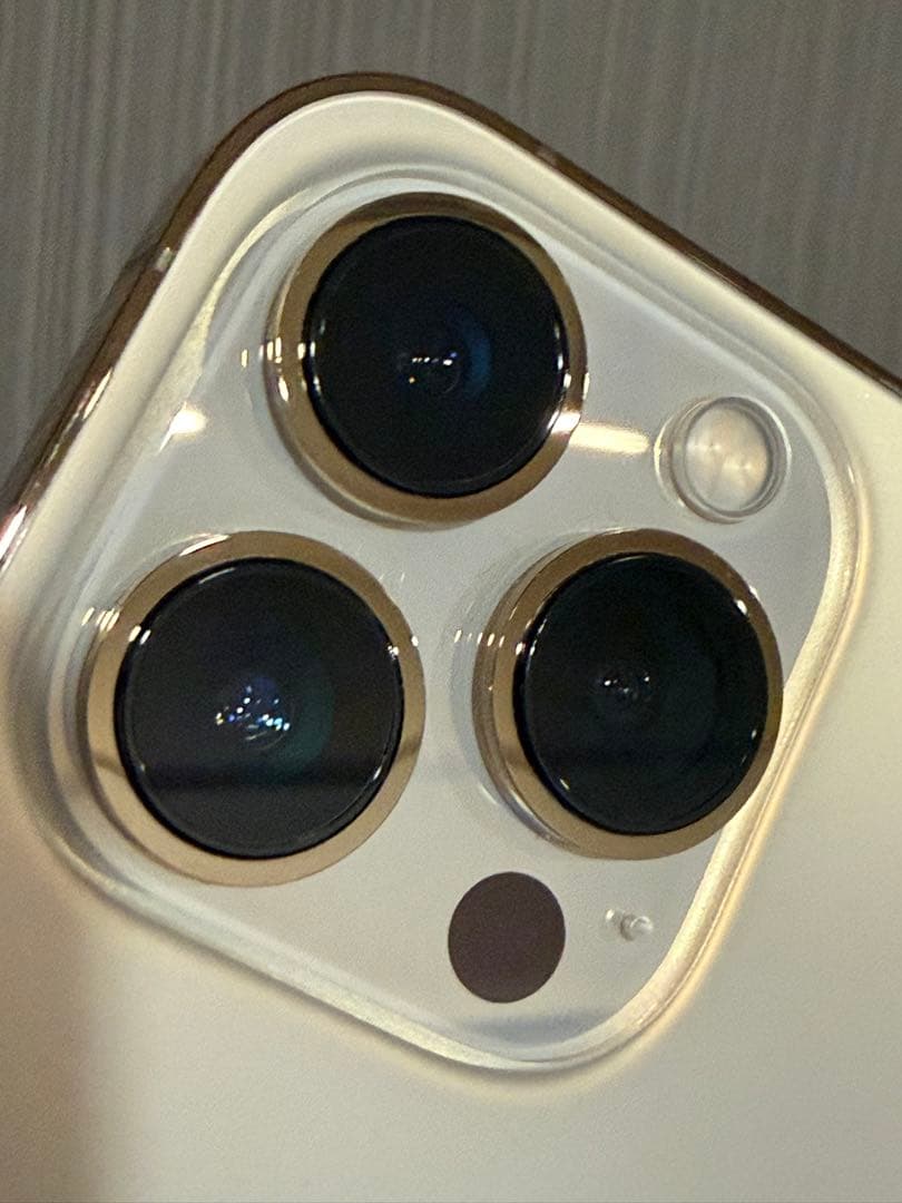 iPhone 13 Pro 256GB ゴールド本体 付属品、画面フィルム付