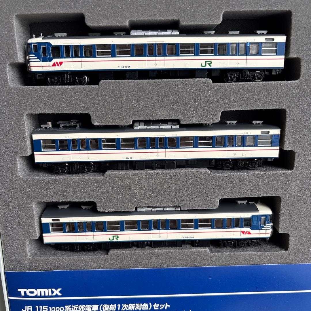 TOMIX 98282 JR 115系1000番台 復刻1次新潟色セット