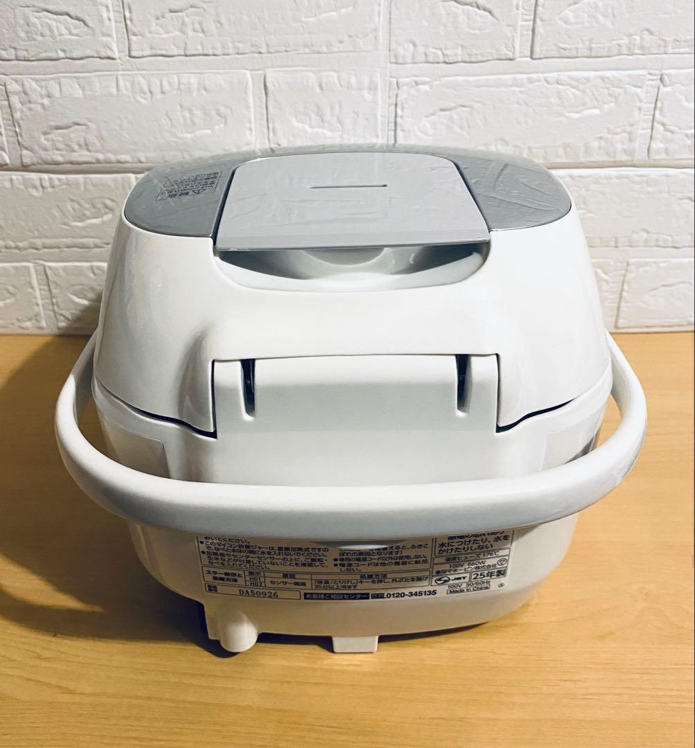 【美品】象印 NL-DB10-WA マイコン炊飯ジャー 極め炊き 5.5合