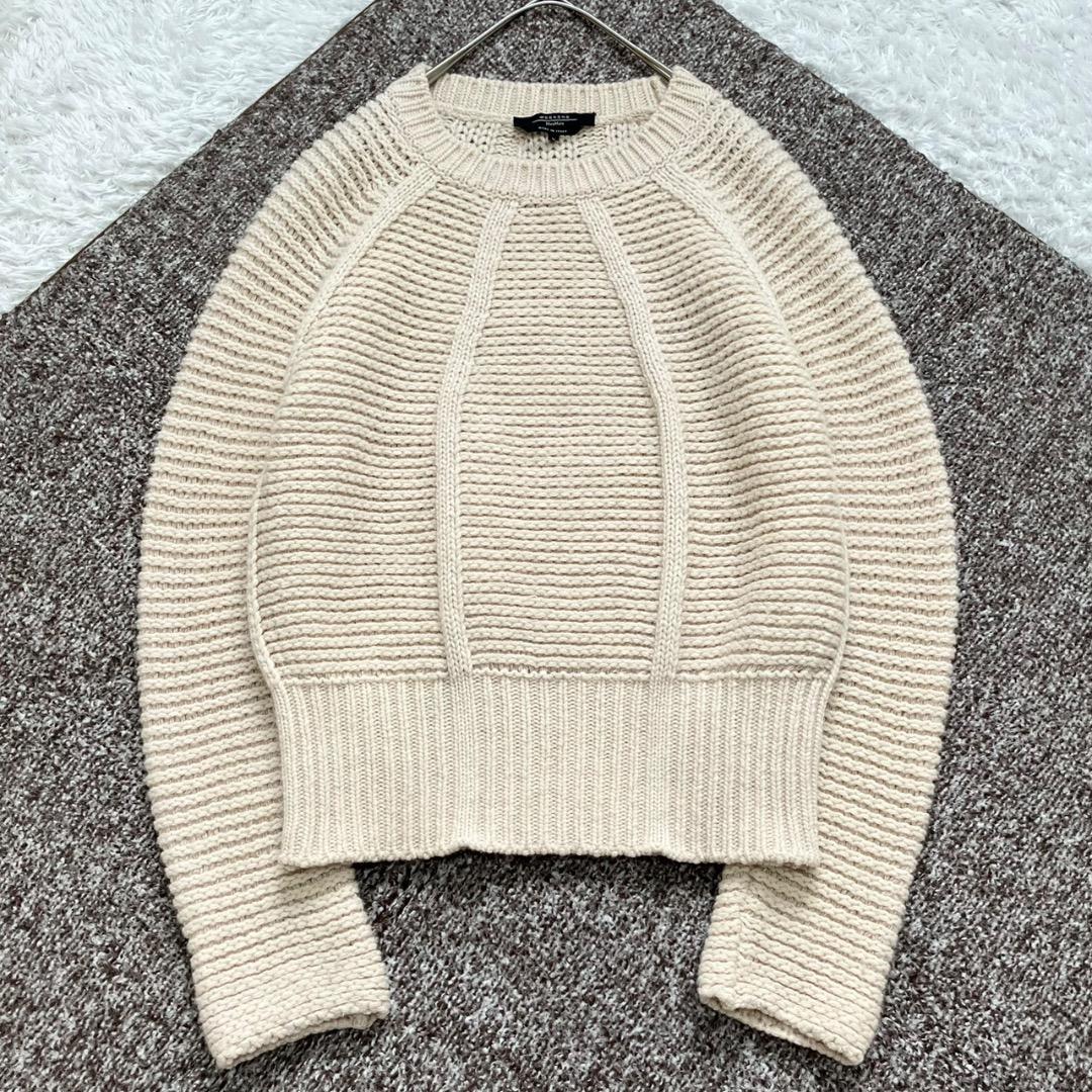 極美品✨ウィークエンドマックスマーラ セーター ニット ケーブル編み 洗える L