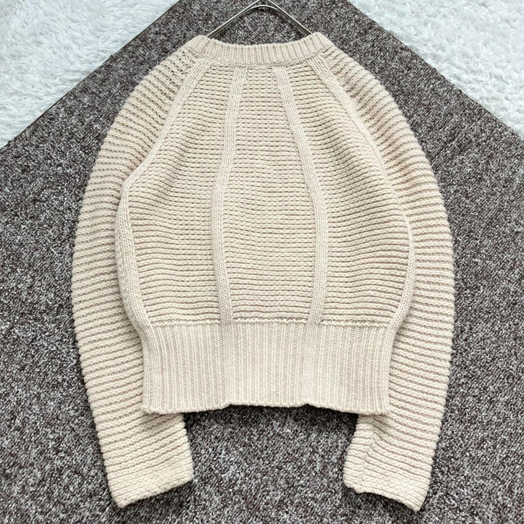 極美品✨ウィークエンドマックスマーラ セーター ニット ケーブル編み 洗える L