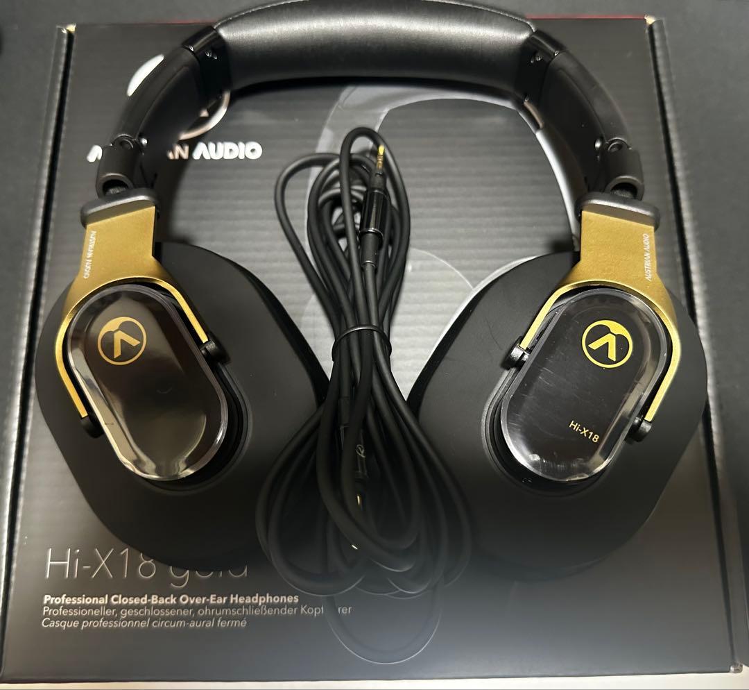 Austrian Audio Hi-X18 gold 国内50台限定モデル