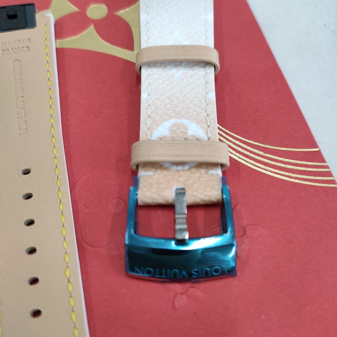 未使用Louis VuittonタンブールL用 レザーベルト モノグラム