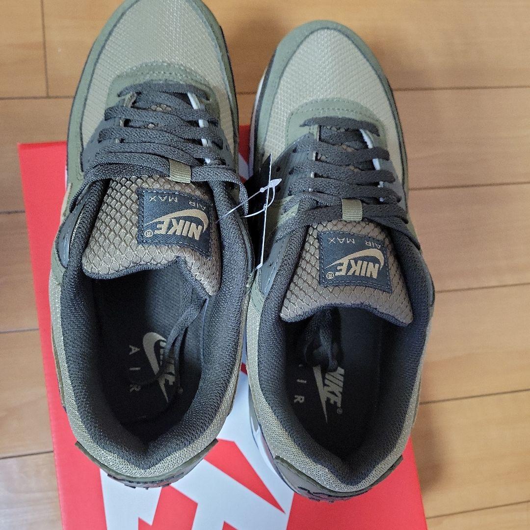 新品未使用★ナイキNIKE Air Max 90 オリーブ緑Size28.5㎝