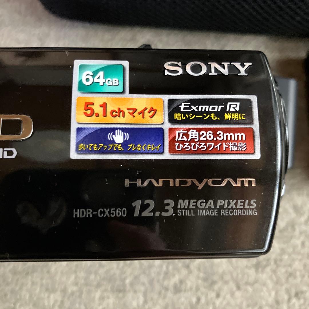 SONY HDR-CX560 ビデオカメラ