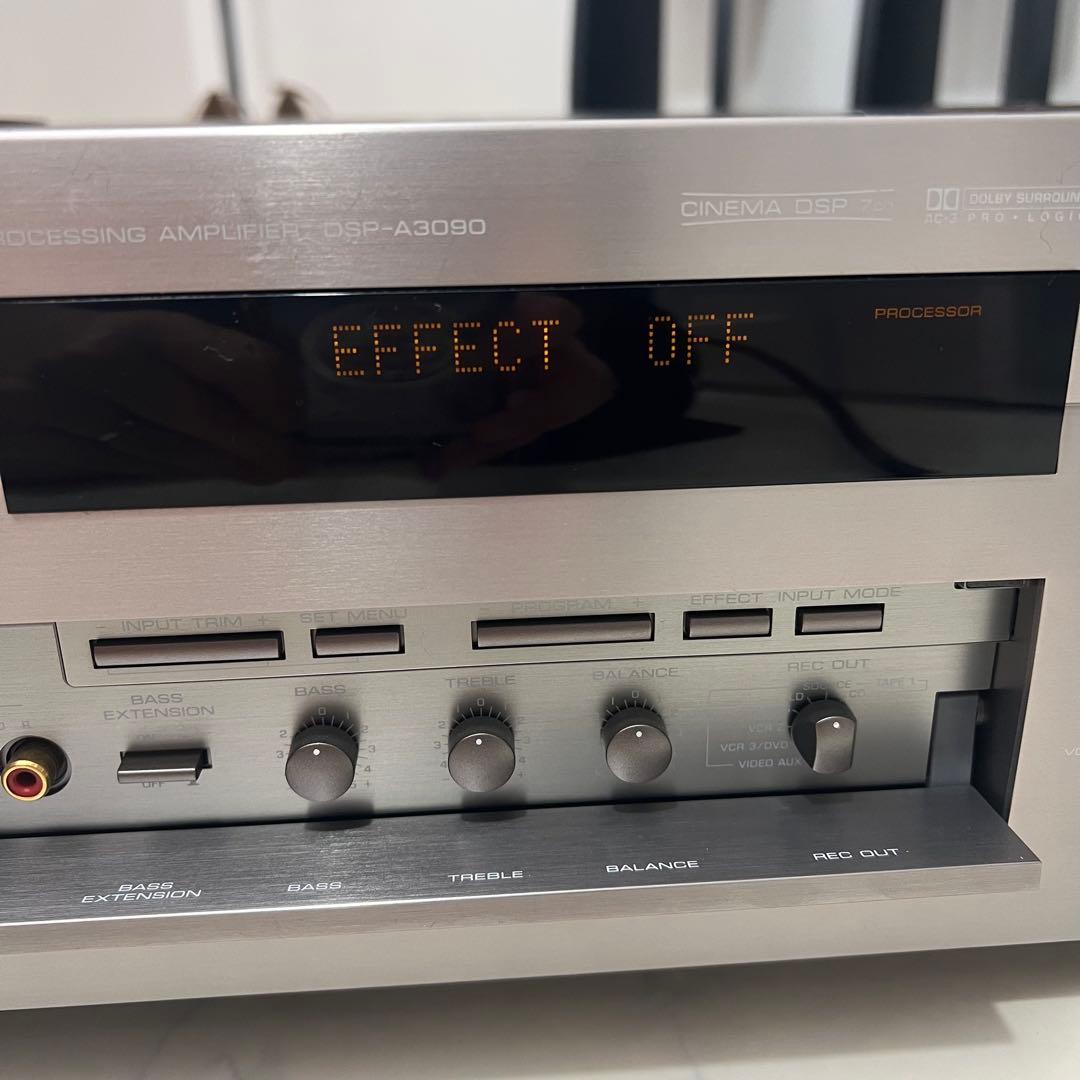 YAMAHA DSP-A3090 フラグシップAVアンプ 定価25万 リモコン無