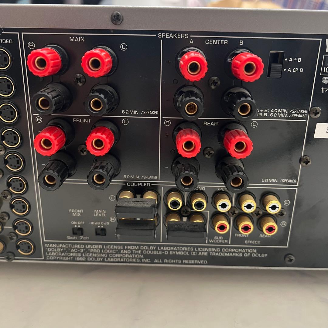 YAMAHA DSP-A3090 フラグシップAVアンプ 定価25万 リモコン無