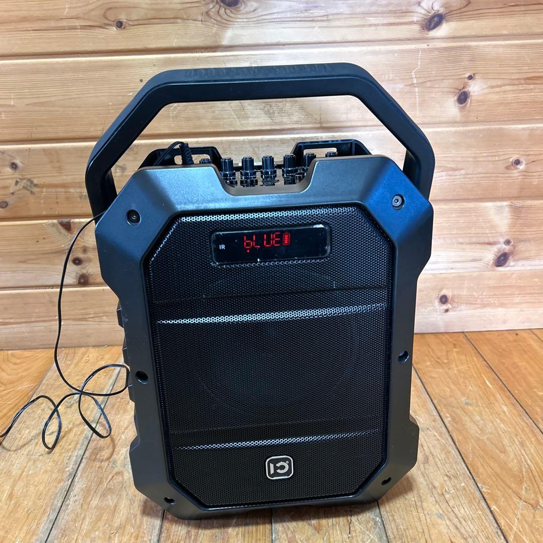 充電式 ワイヤレスマイク 付 ポータブル 80W スピーカー K11 SHIDU