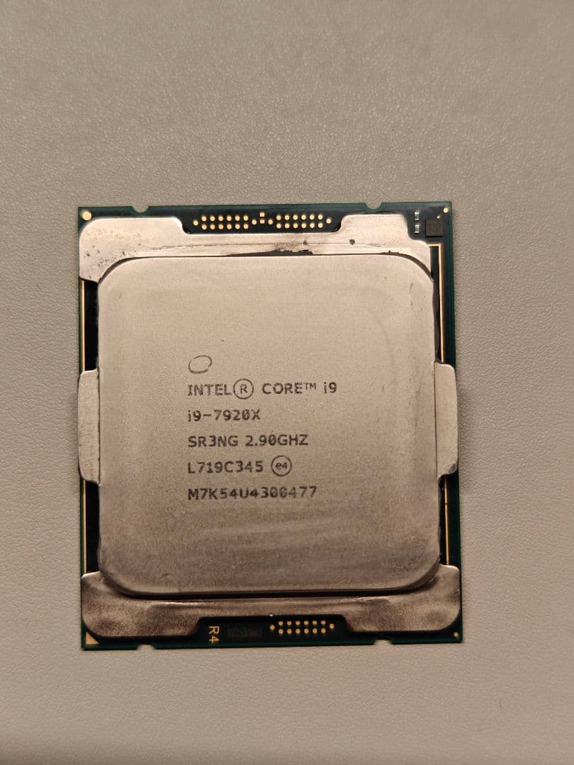 Intel Core i9-7920X 12コア/24スレッド LGA2066