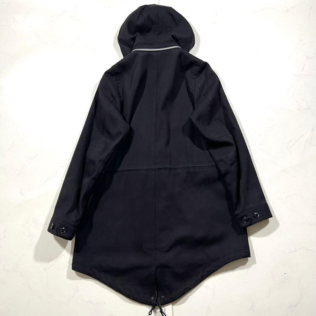 スタニングルアー ミンク 毛皮 ライナー モッズコート フィッシュテール 黒 M