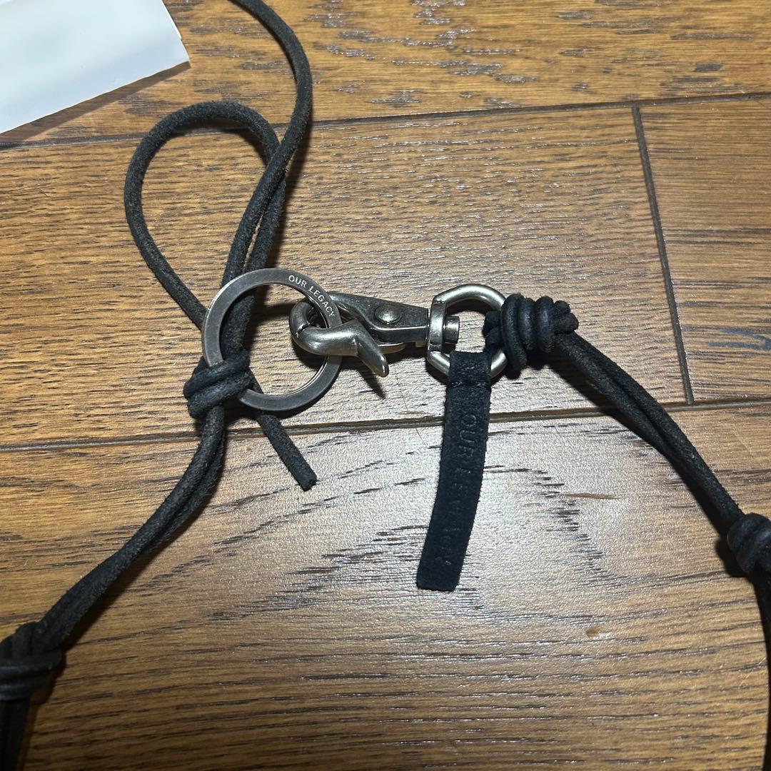 our legacy ladon black leather アワーレガシー
