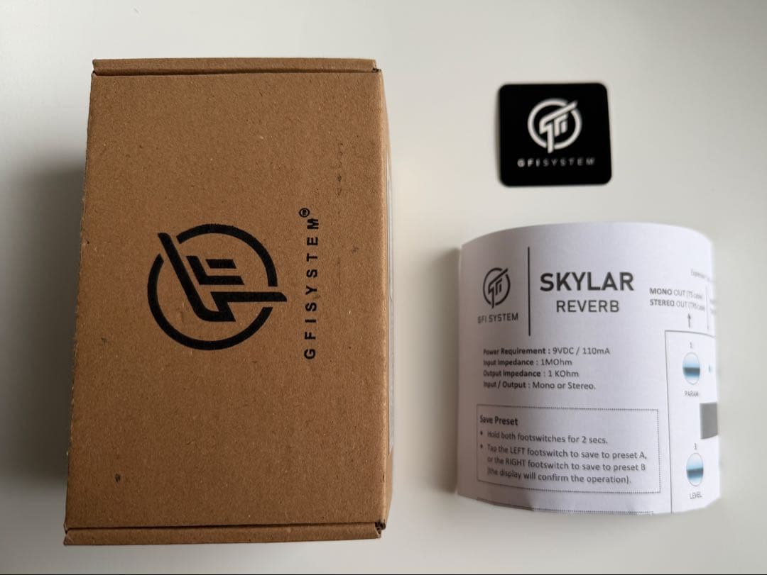 ギター GFI SYSTEM SKYLAR REVERB