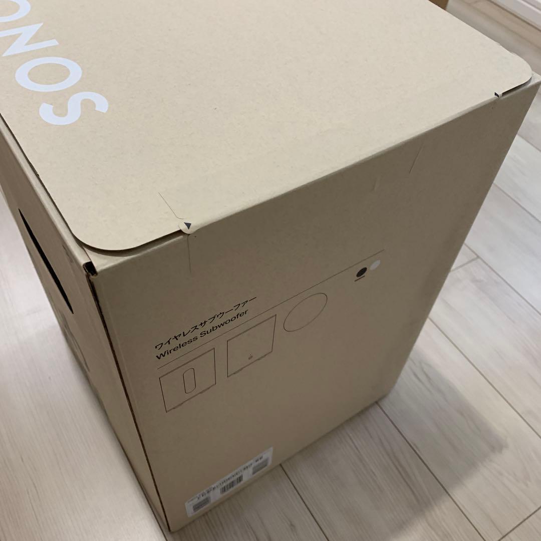 【新品未使用】SONOS Sub Mini ワイヤレスサブウーファー ブラック