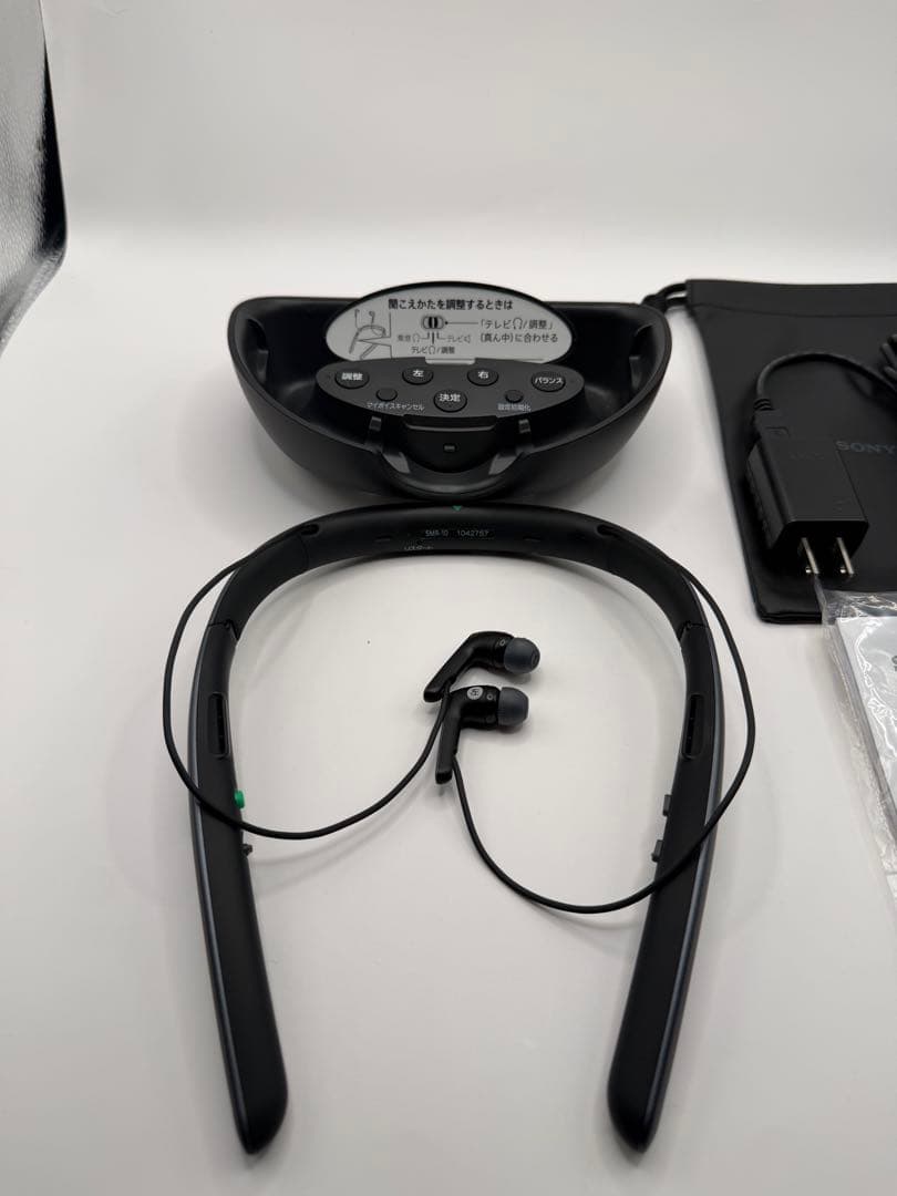 SONY SMR-10 ネックスピーカー　ブラック　動作問題無し