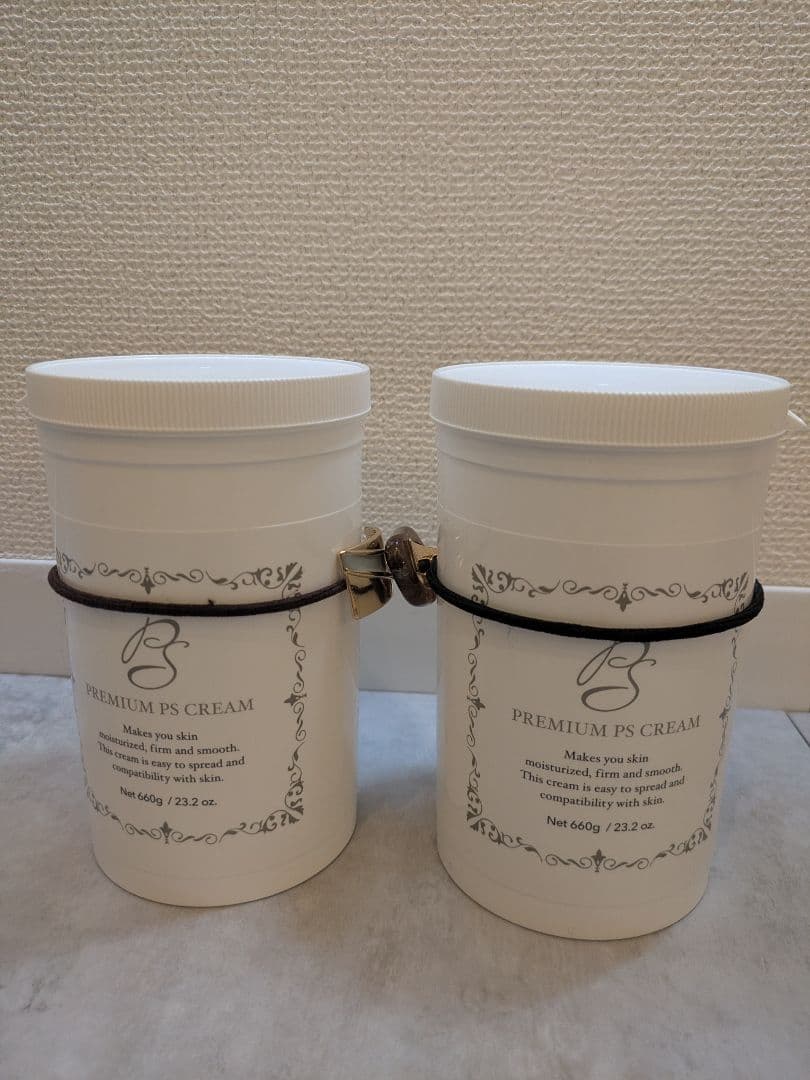 【残量7割】PREMIUM PS CREAM 660g 2個セット