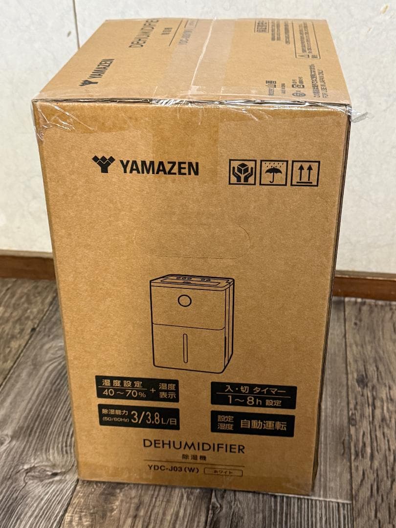 k*l様 新品 未開封 YAMAZEN 除湿機 YDC-J03(W) コンプレッ