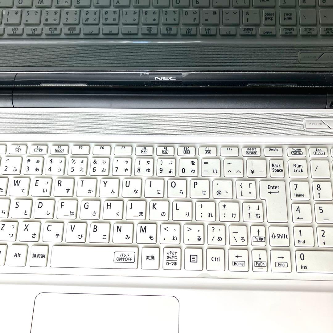 NEC LAVIE ホワイト ノートPC SN16CJSA9 パソコン