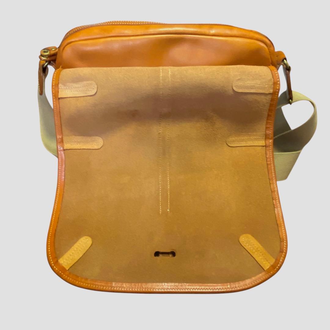 ポルコロッソ カバーショルダーバッグ nouki3 栃木レザー社 フラップ