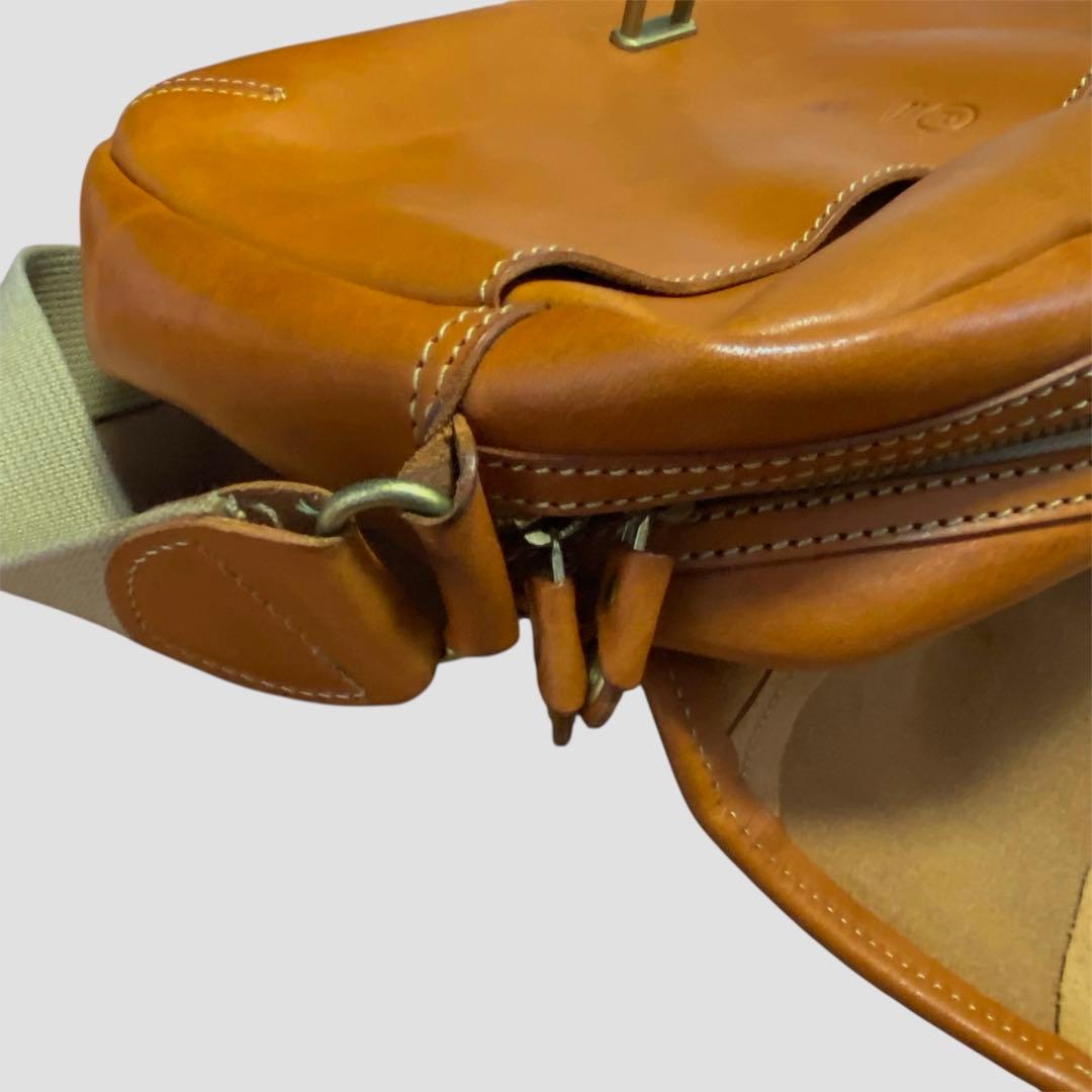 ポルコロッソ カバーショルダーバッグ nouki3 栃木レザー社 フラップ