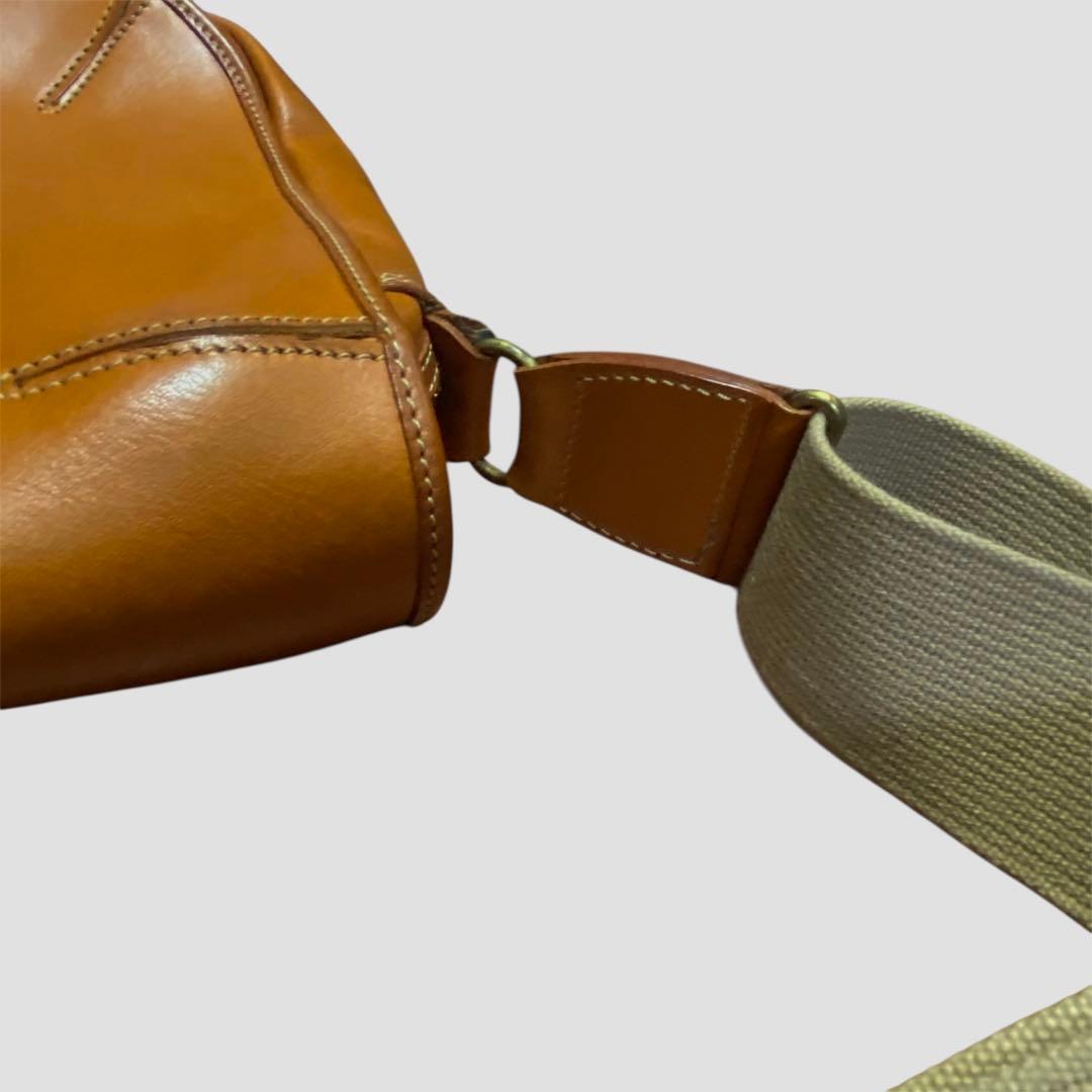 ポルコロッソ カバーショルダーバッグ nouki3 栃木レザー社 フラップ