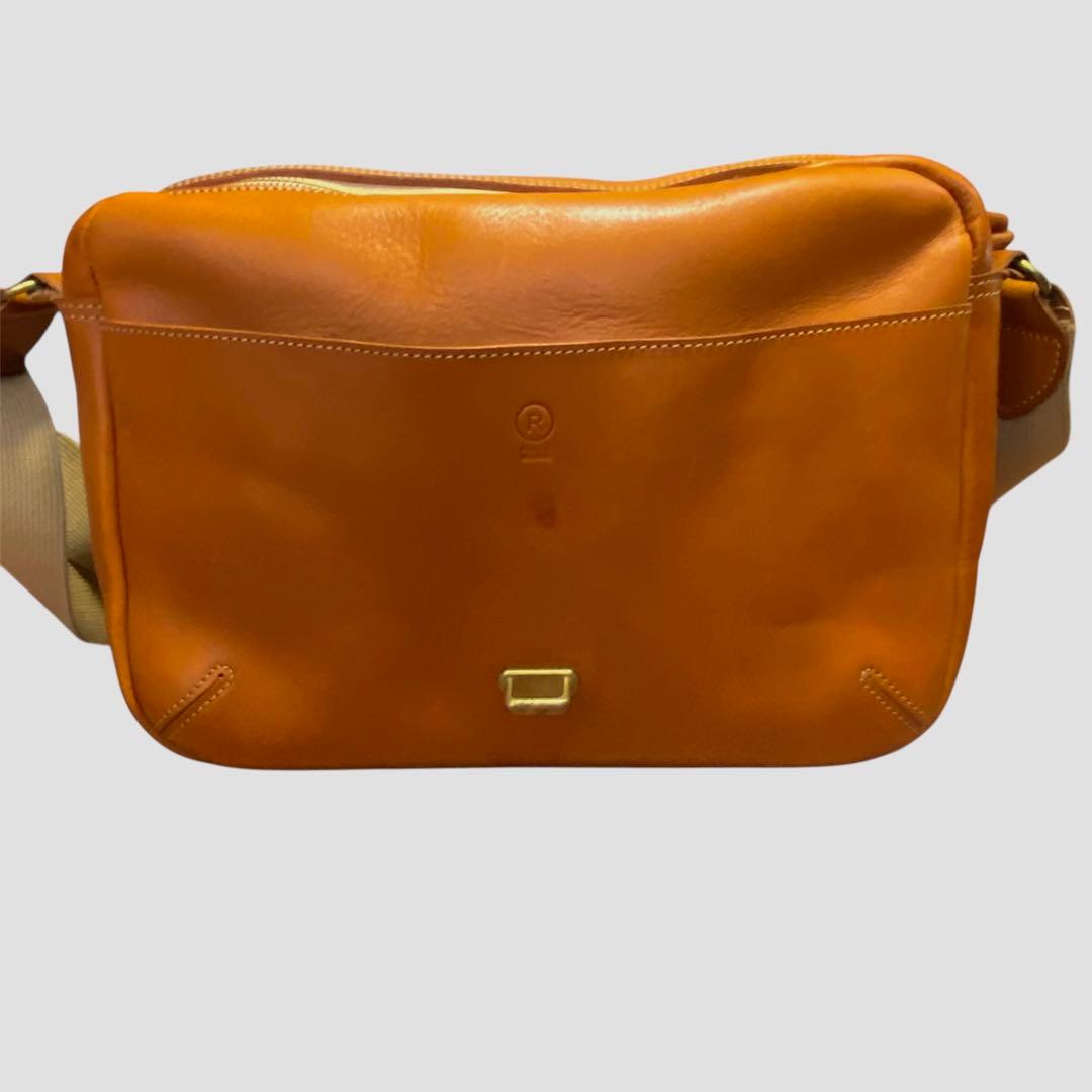 ポルコロッソ カバーショルダーバッグ nouki3 栃木レザー社 フラップ