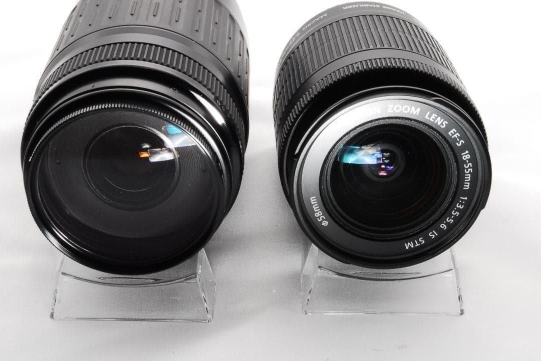 Canon Kiss X7i＋18-55＆75-300mm自撮り◎☘️極上