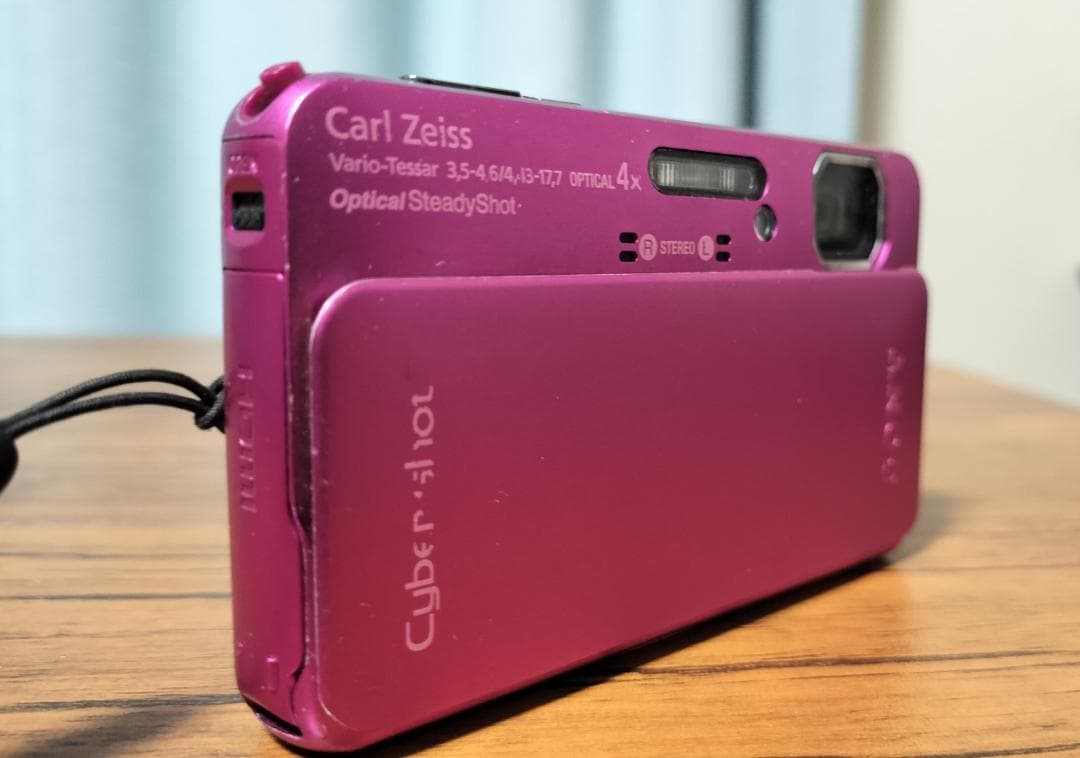 SONY　DSC-TX10　ピンク　コンパクトデジタルカメラ　★元箱＆ケース付