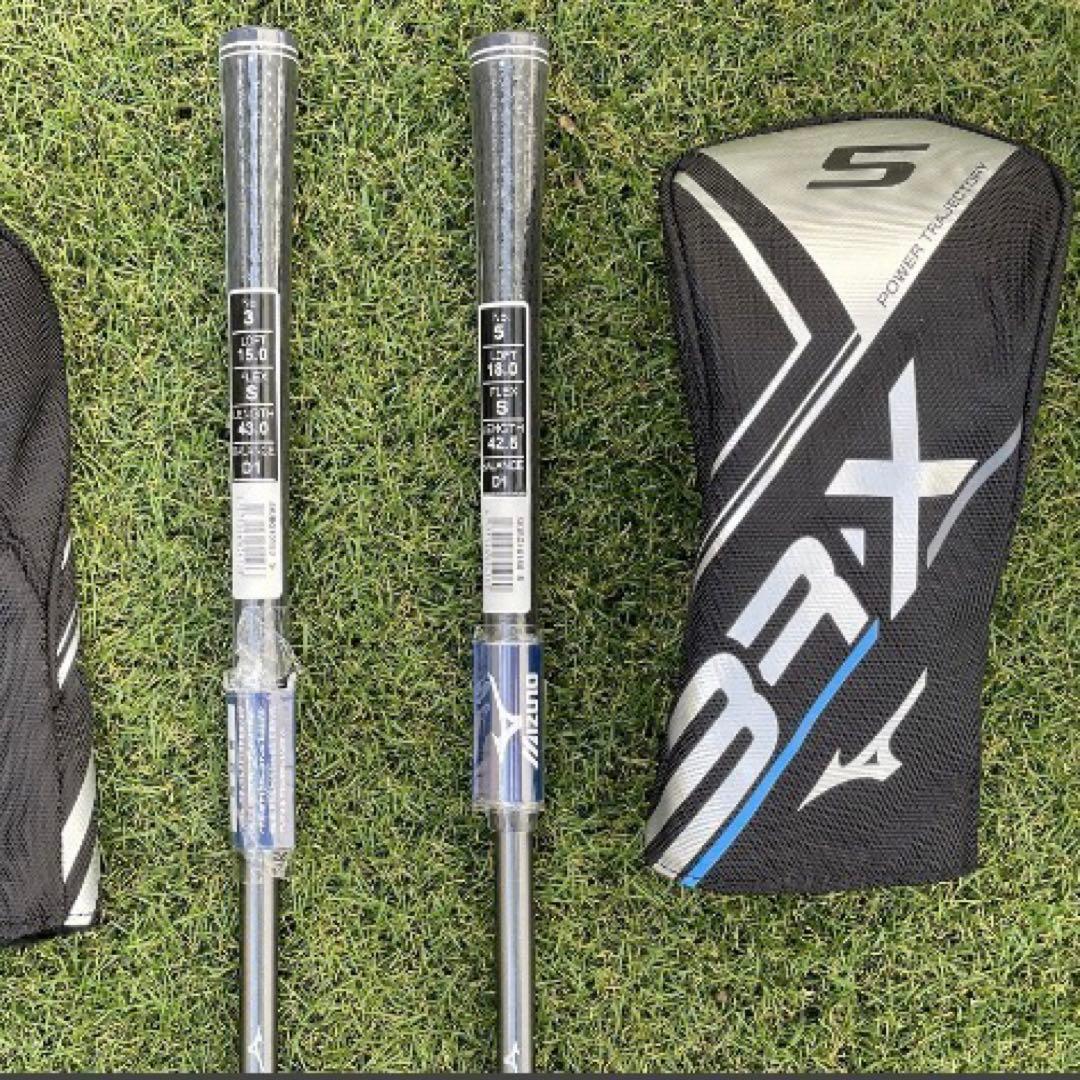 D*N様 ミズノ BR-X フェアウェイウッド 3W 5W 2本セット S