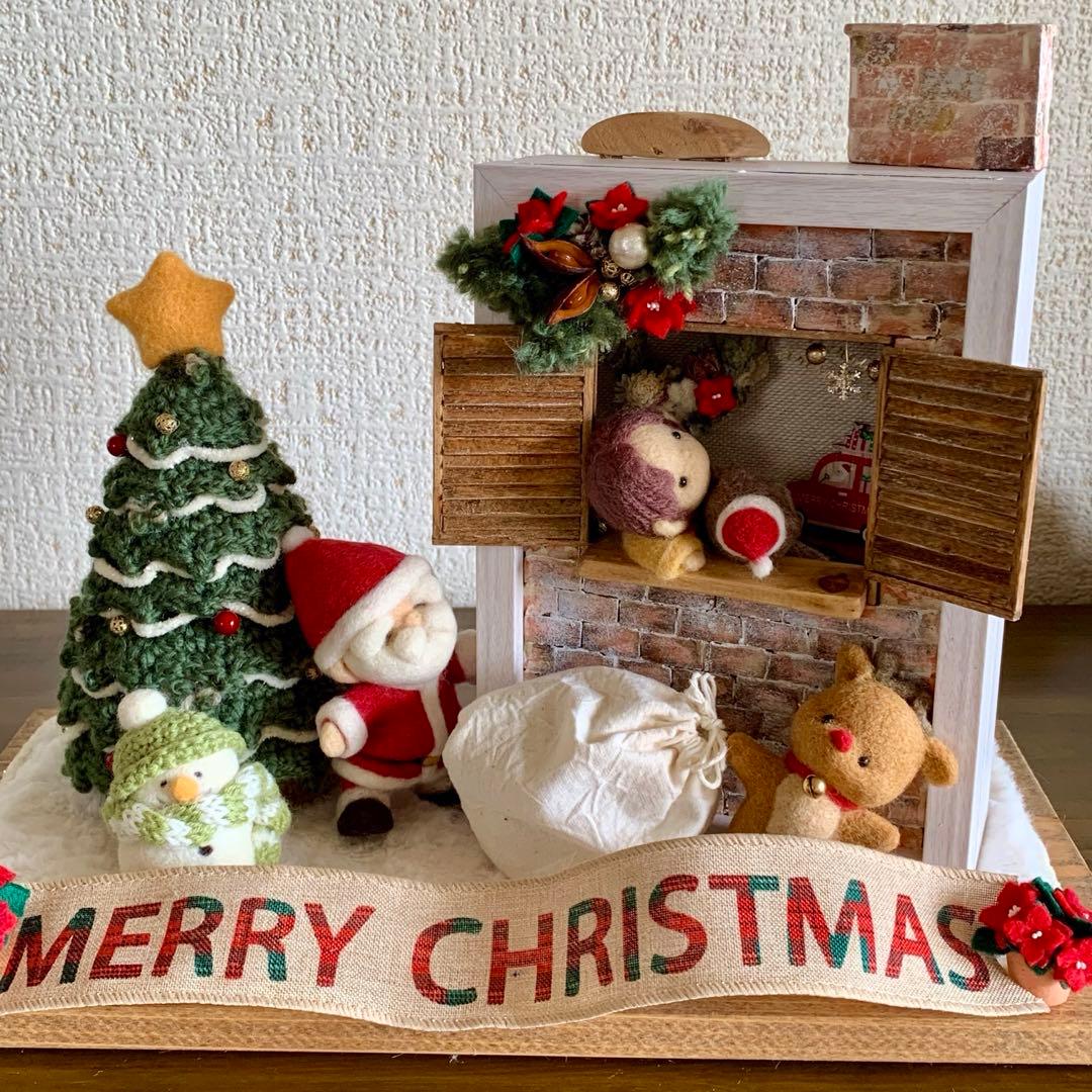 ぷ*子様 羊毛フェルト　クリスマス飾り