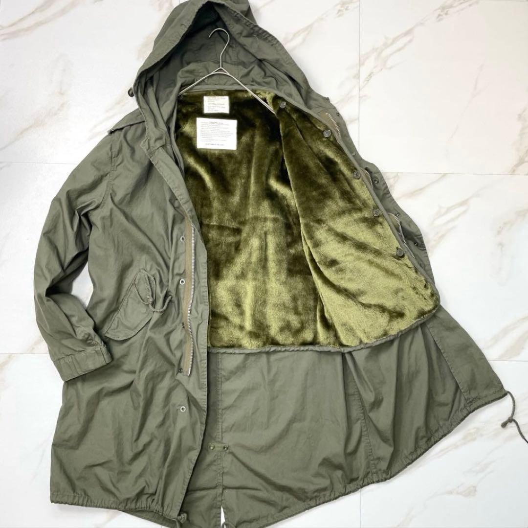 【美品 2way】HOUSTON M51 モッズコート フィッシュテールパーカー