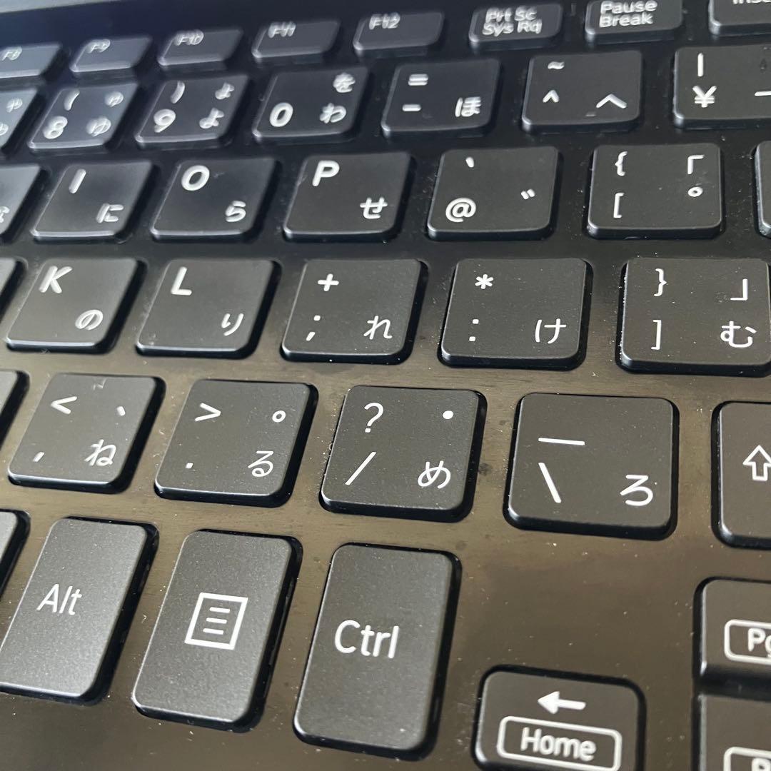 VAIO/16G/i7/SSD/カメラ/Win11pro/軽量/黒/ノートPC