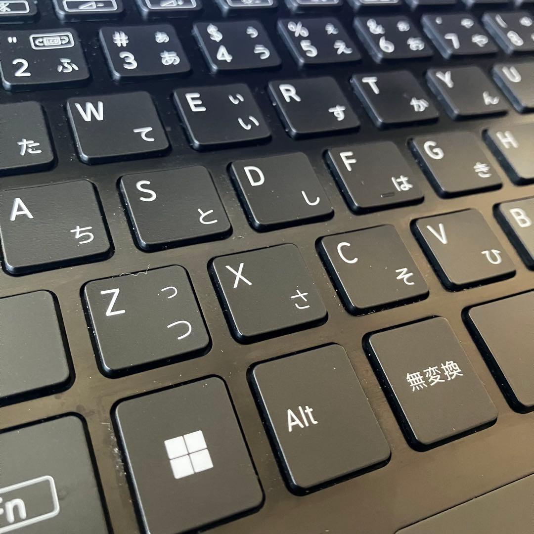 VAIO/16G/i7/SSD/カメラ/Win11pro/軽量/黒/ノートPC