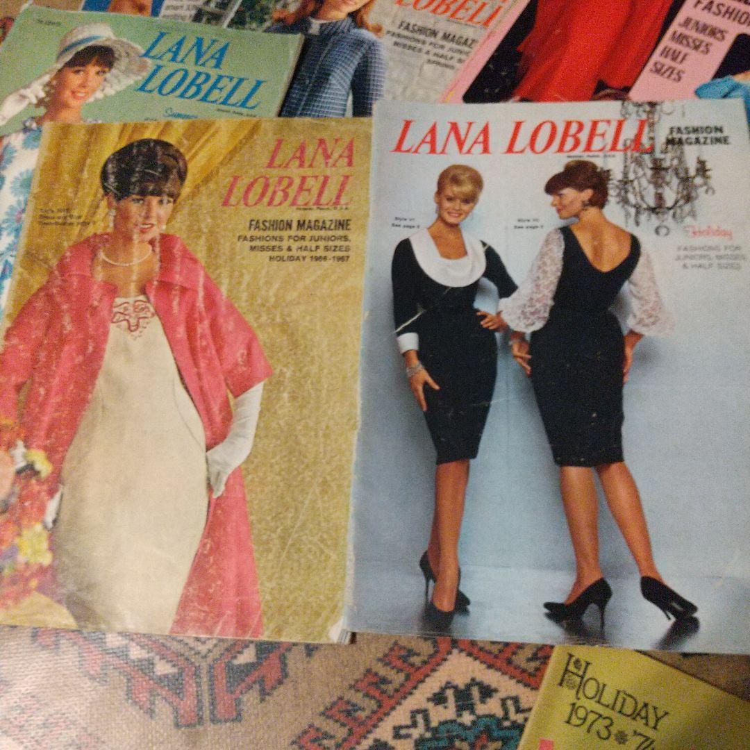 U.S.A‼️60~70'sファッション誌 LANA LOBELL 14冊‼️