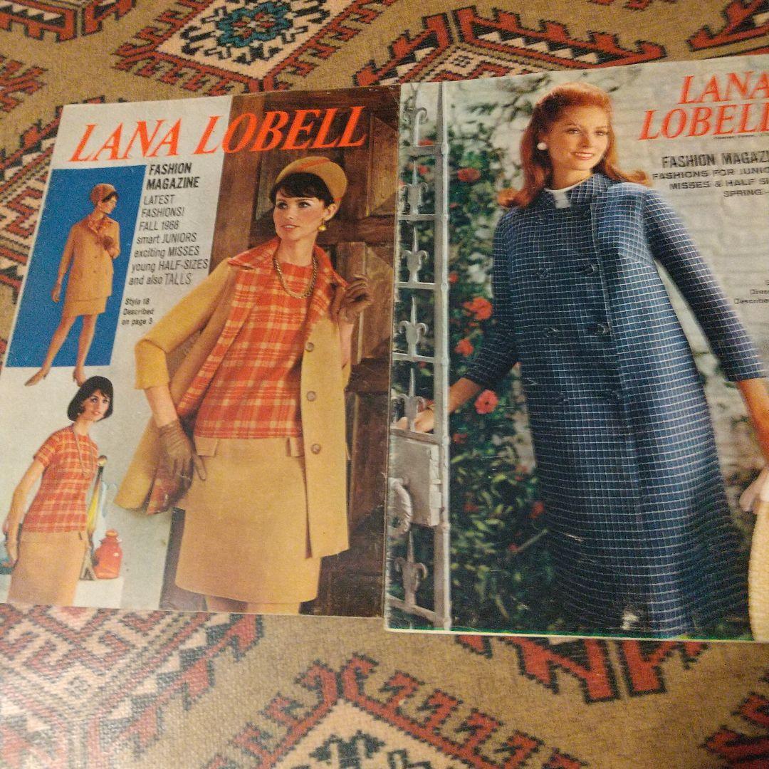 U.S.A‼️60~70'sファッション誌 LANA LOBELL 14冊‼️