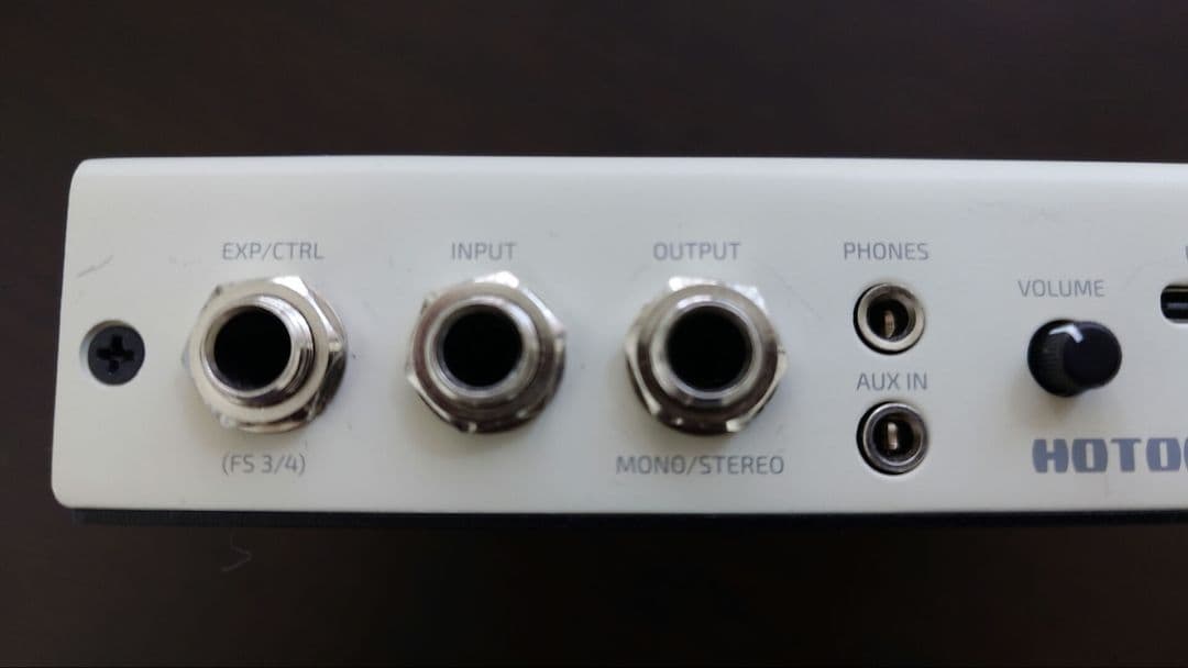 Ampero Mini フットスイッチカバー エフェクトリスト付き HOTONE