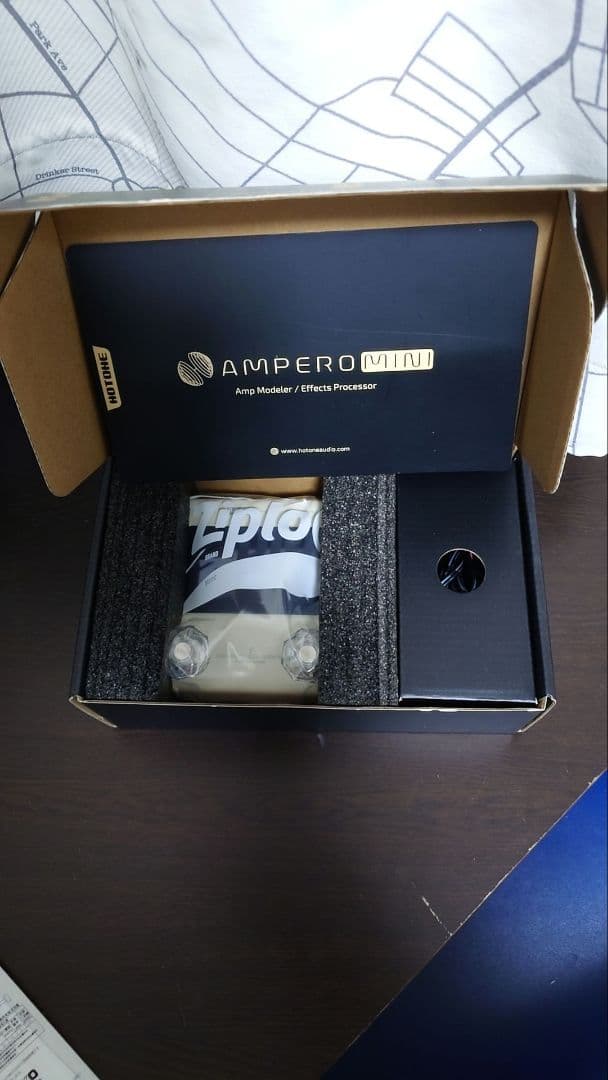 Ampero Mini フットスイッチカバー エフェクトリスト付き HOTONE