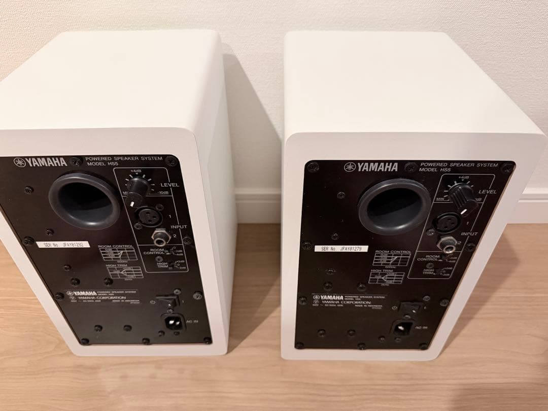 【美品】ヤマハ YAMAHA アクティブスピーカー HS5W