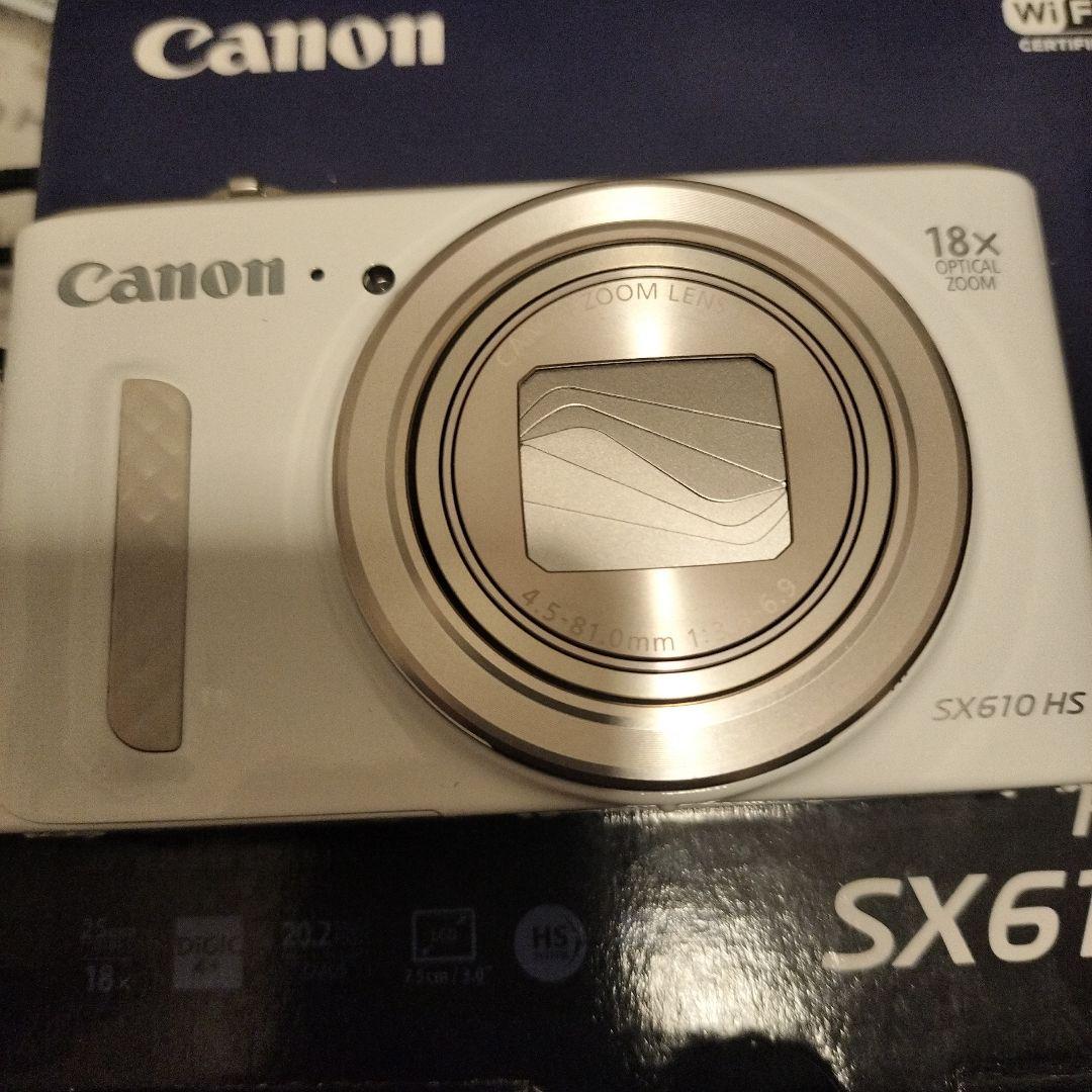 Canon PowerShot SX610 HS ホワイト