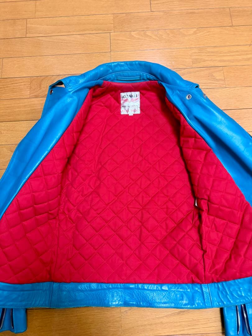 S*t様 ルイスレザー サイクロン ターコイズ 34TF ホースハイド