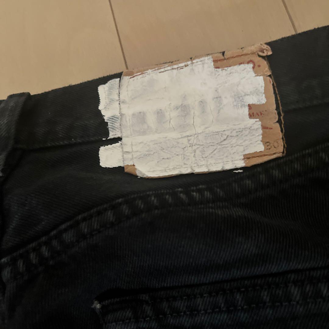 オールドパーク　OLDPARK　リメイク　スリットジーンズ