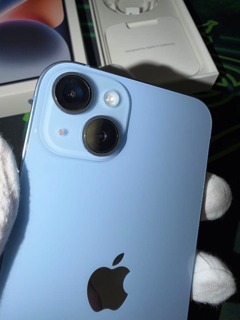 Apple iPhone 14 plus ブルー