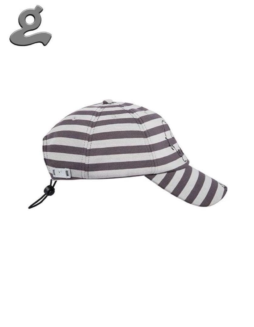 即購可GRAPE PRINTED STRIPED CAP