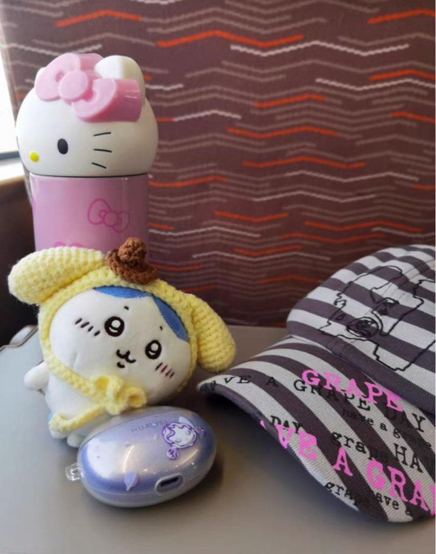 即購可GRAPE PRINTED STRIPED CAP