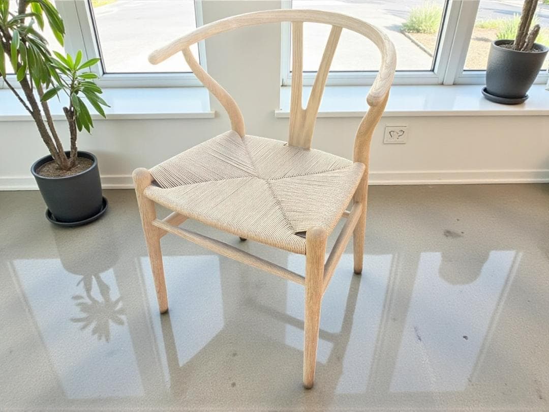 ◯③【ほぼ未使用】カールハンセン＆サン CH24 Yチェア ビーチ