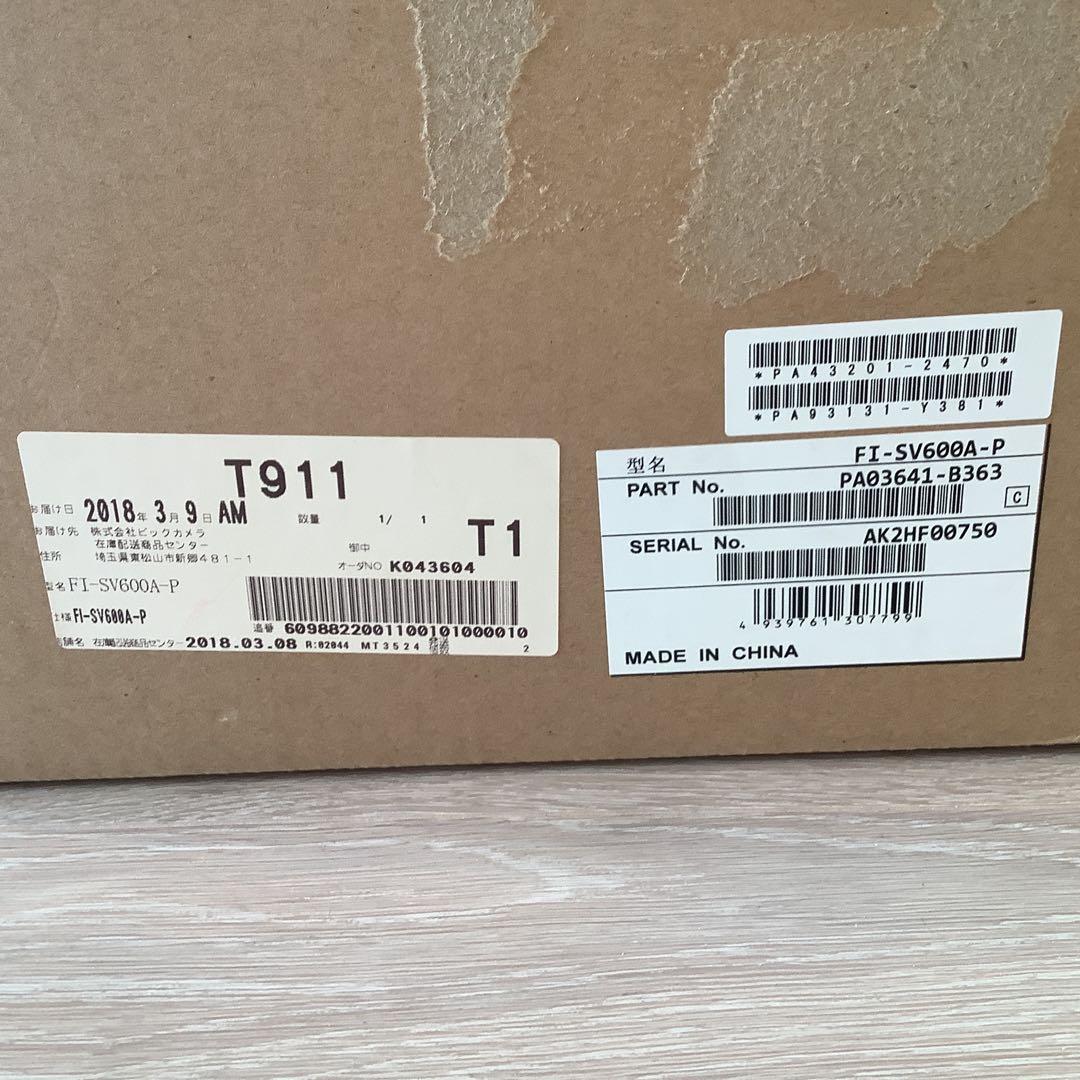 Fujitsu ScanSnap SV600 スキャナー