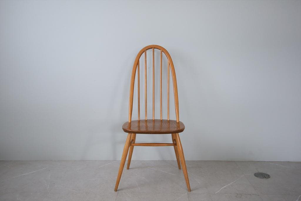 英国アンティークアーコールクエーカーチェア/ダイニングイス(91-193-1)