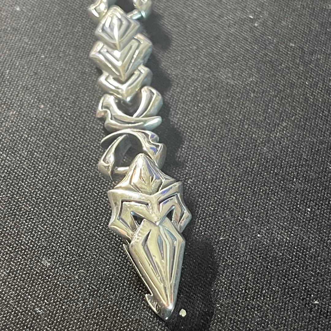 925スターリングシルバー レトロ＆ディストレストスタイルの 新しいブレスレット