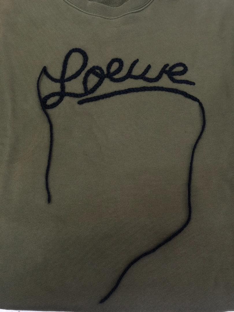 LOEWE ロエベ エンブロイダリー ロゴ スウェット B0000