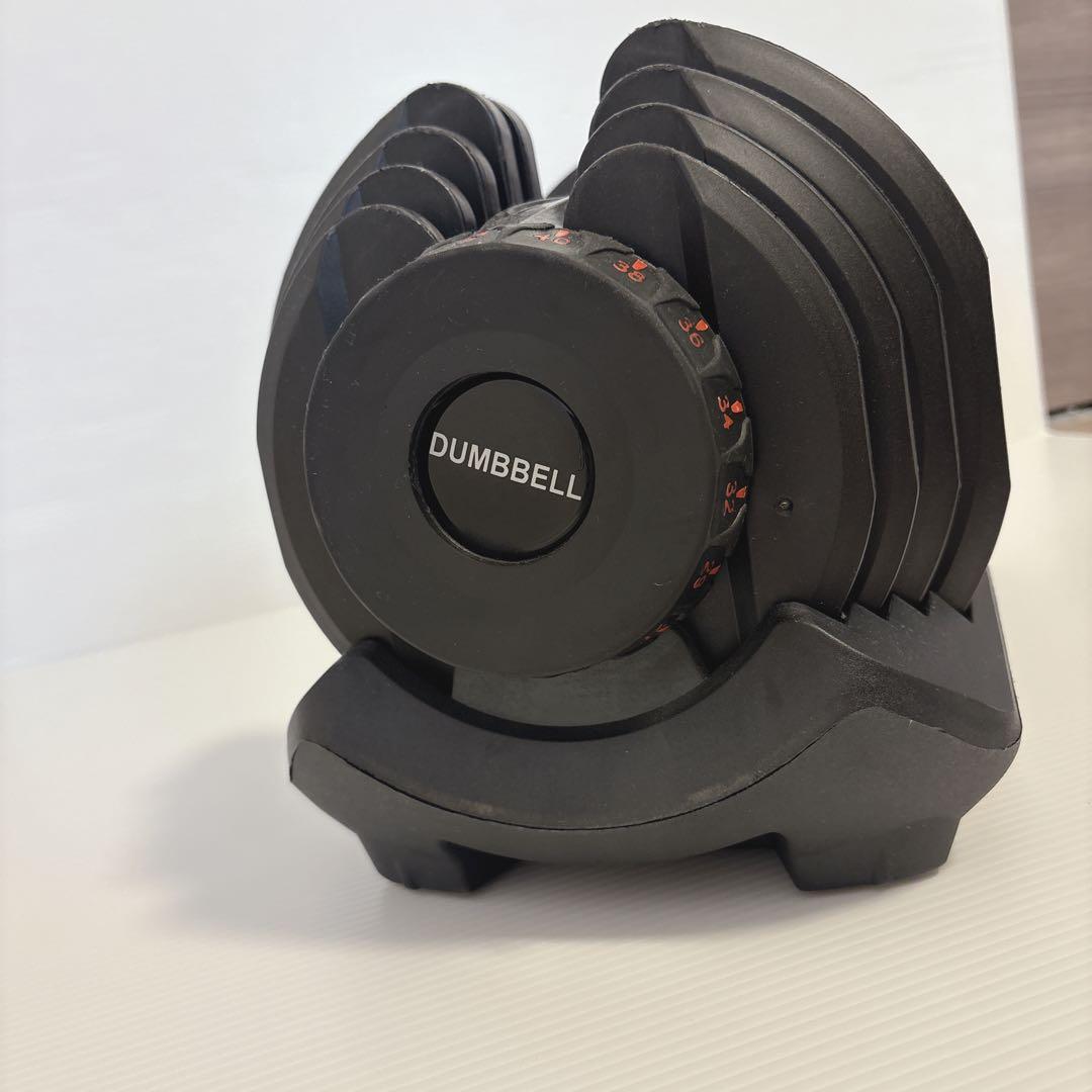 【送料込み】 可変式ダンベル ダイヤル調整5Kg〜40Kg ② 筋トレ